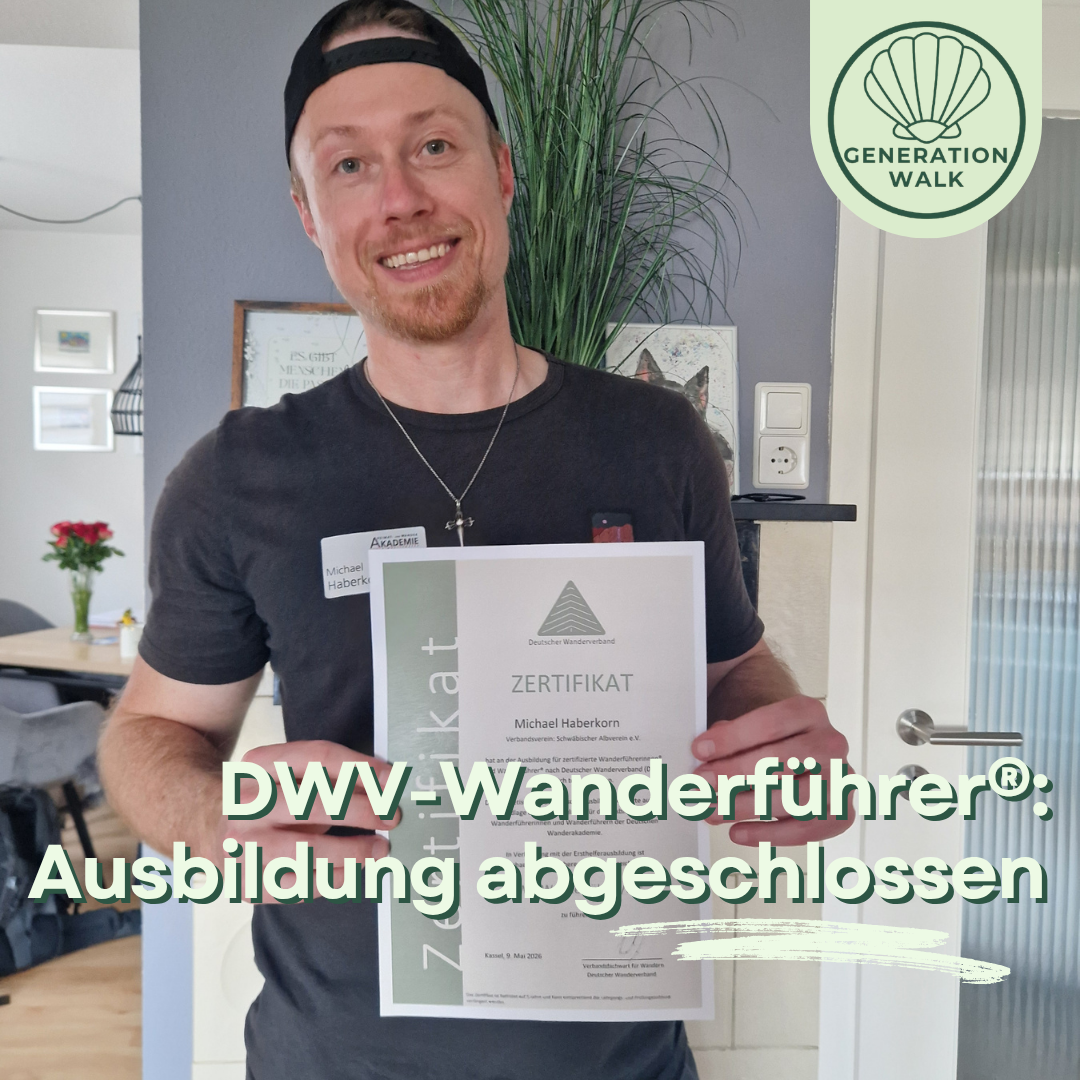 DWV-Wanderführer®-Ausbildung abgeschlossen