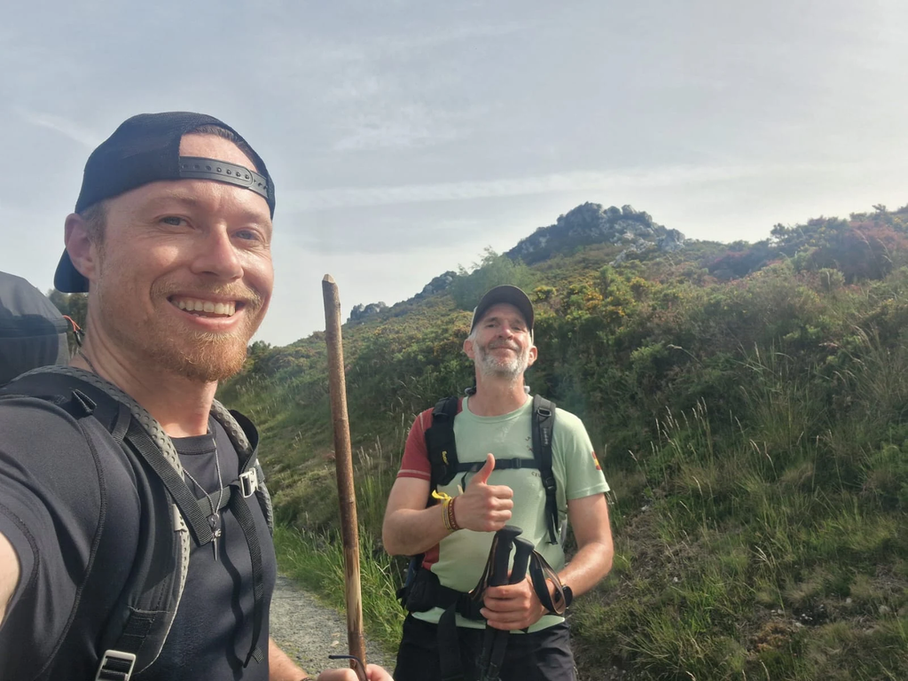 Mit Paco (Fransisco) auf dem Camino Primitivo